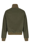 poplin bomber jacket