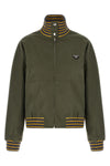 poplin bomber jacket