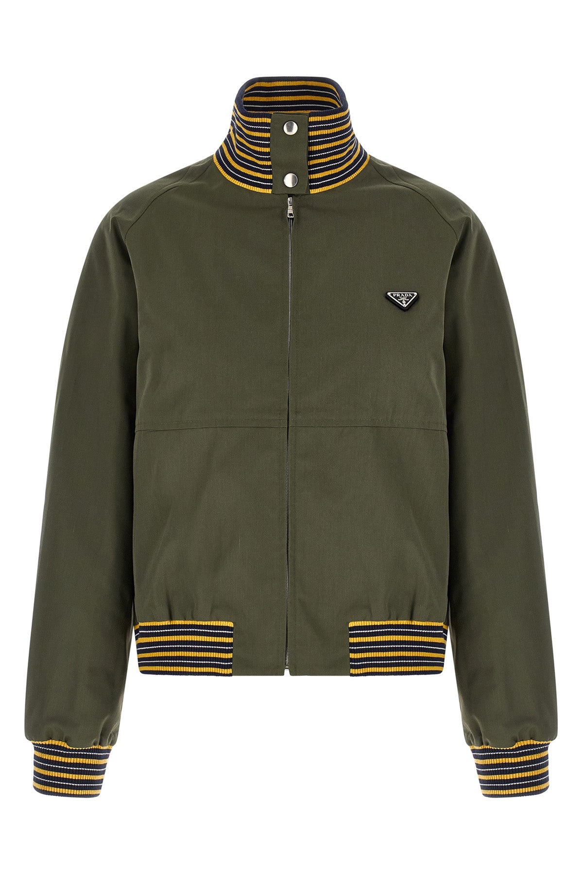 poplin bomber jacket