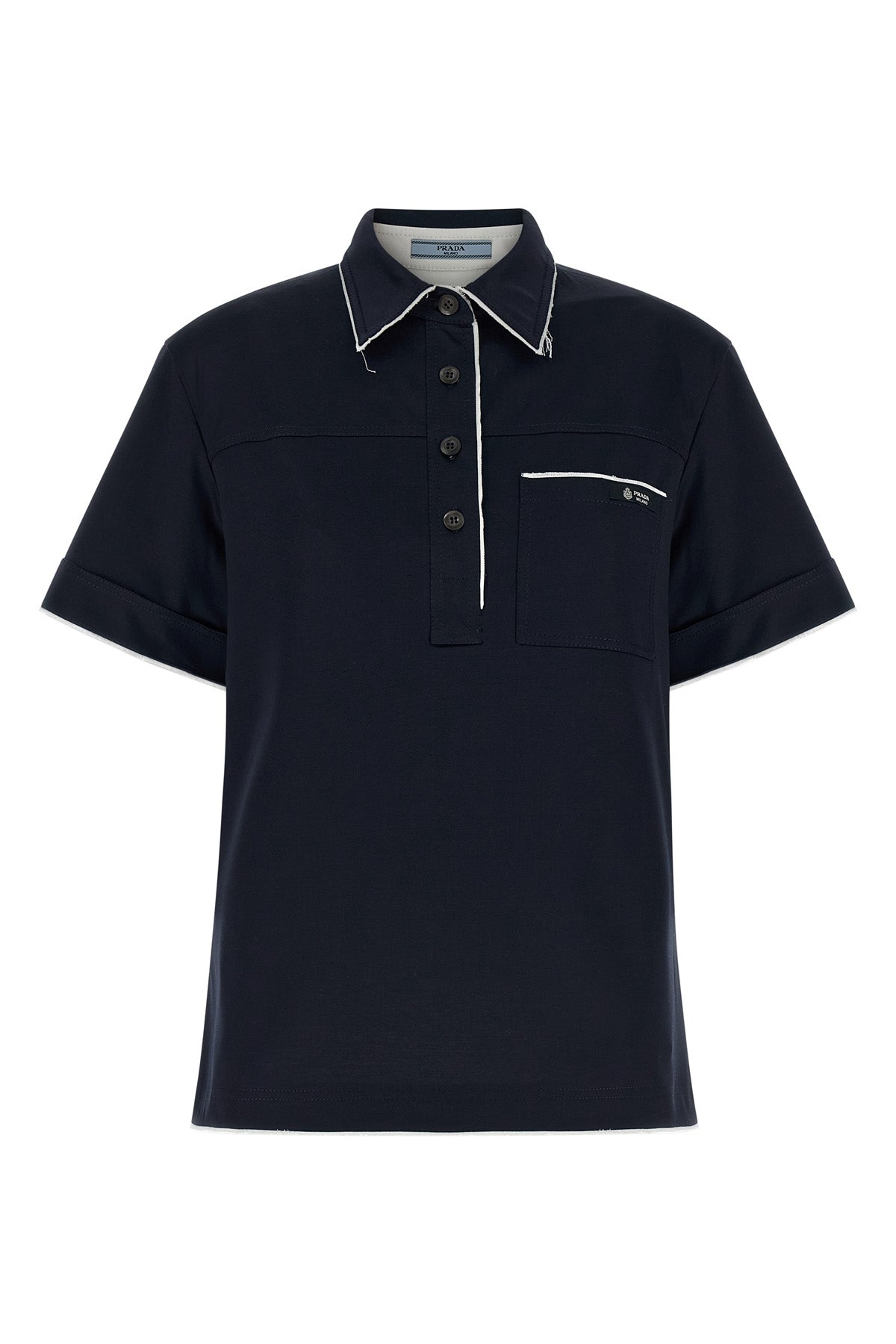 scotland thread cotton polo shirt