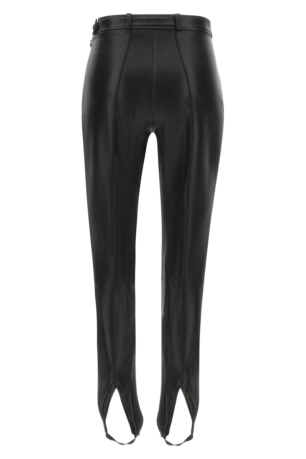 balmains fuseau leggings redefine urban elegance through impeccable tailoring