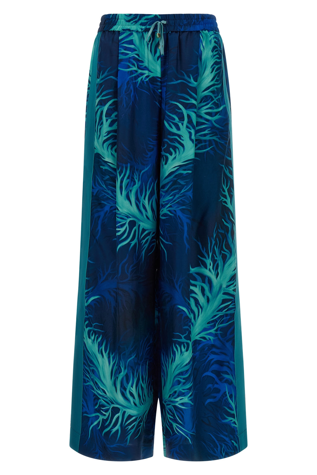 F.R.S. - FOR RESTLESS SLEEPERS M asteria all-over corals print silk twill pants