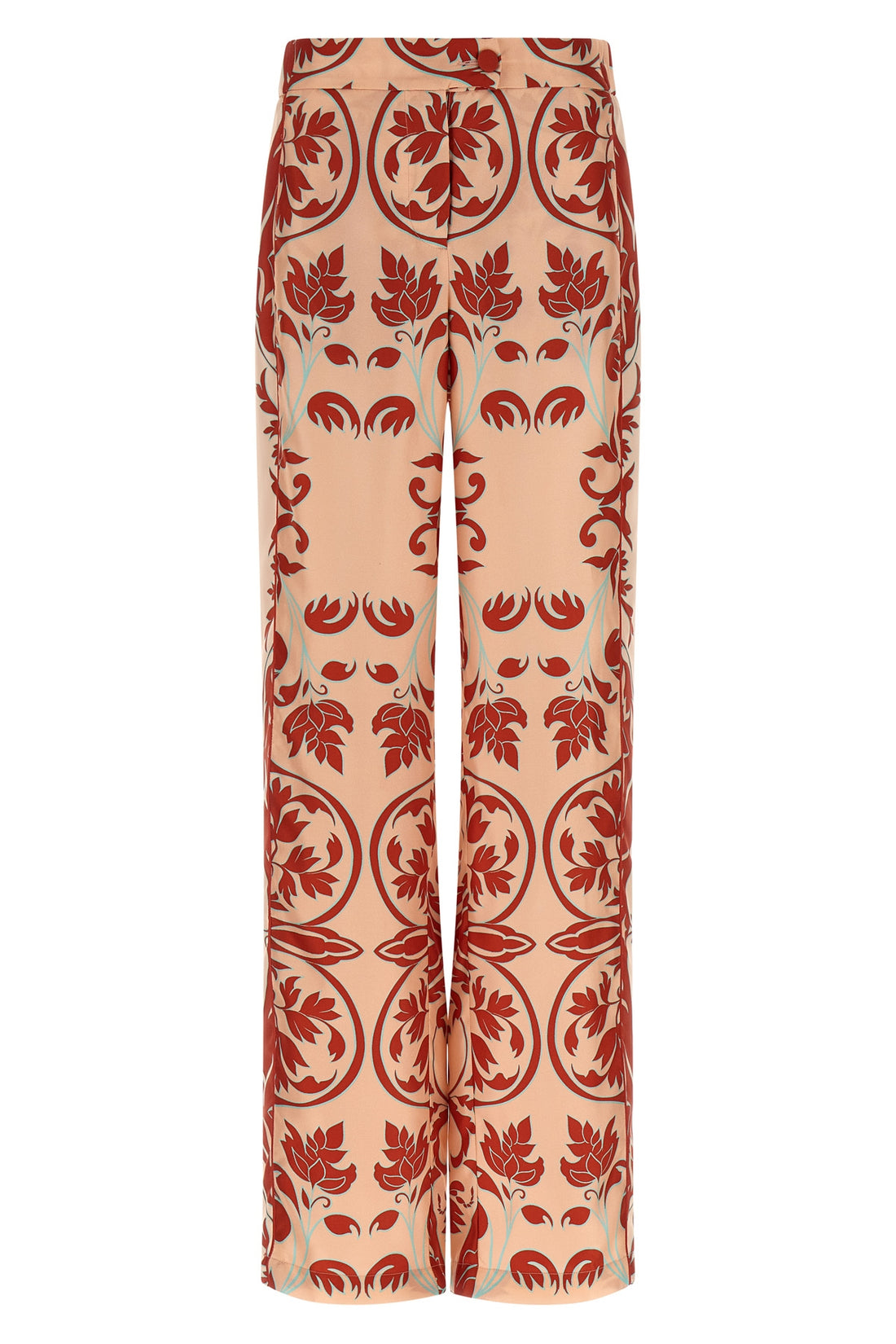F.R.S. - FOR RESTLESS SLEEPERS M elena all-over braque geometry print silk twill pants