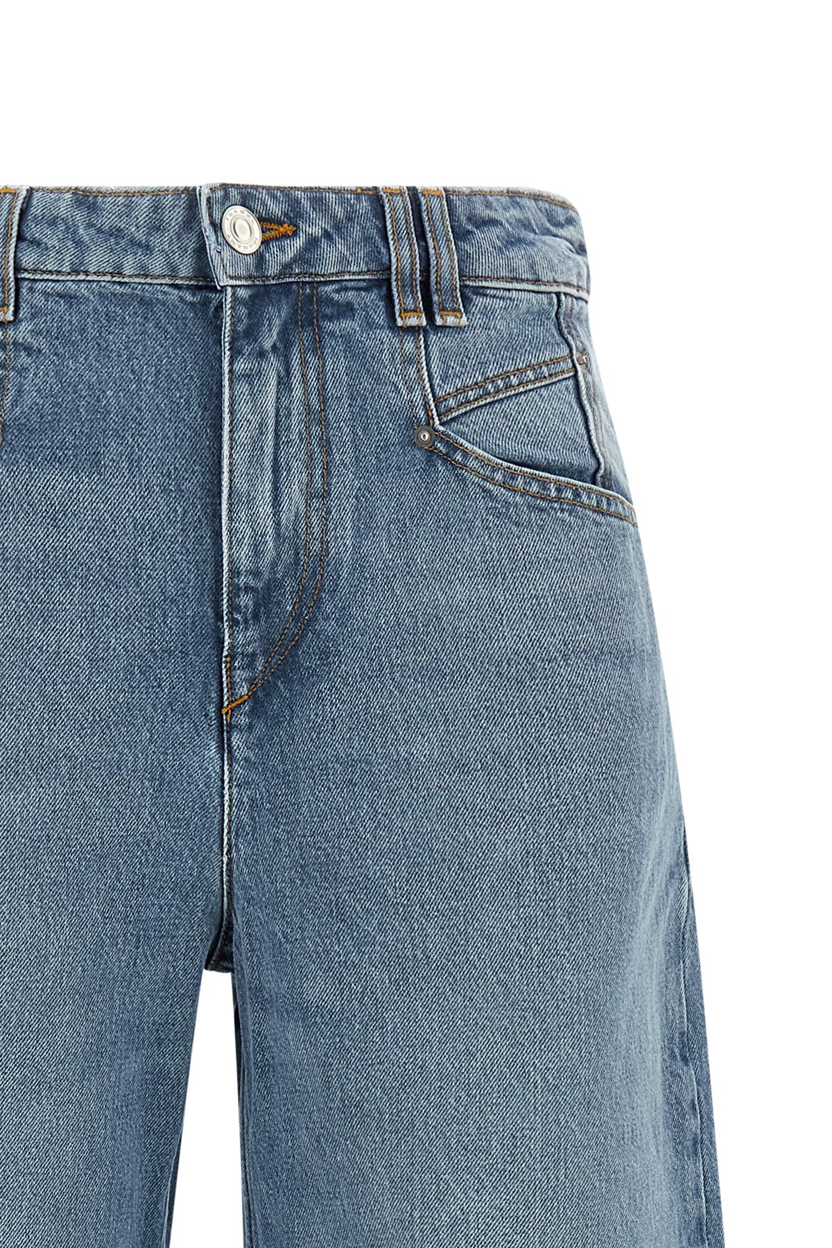 marant etoile lemony jeans redefine the everyday silhouette through a high-waist
