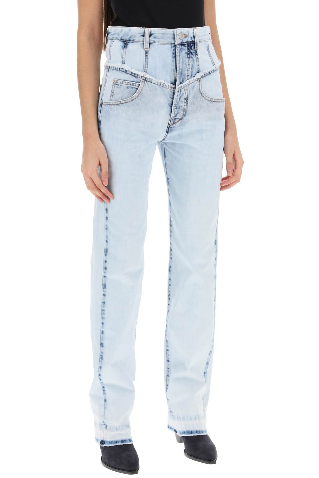 noemie straight leg jeans