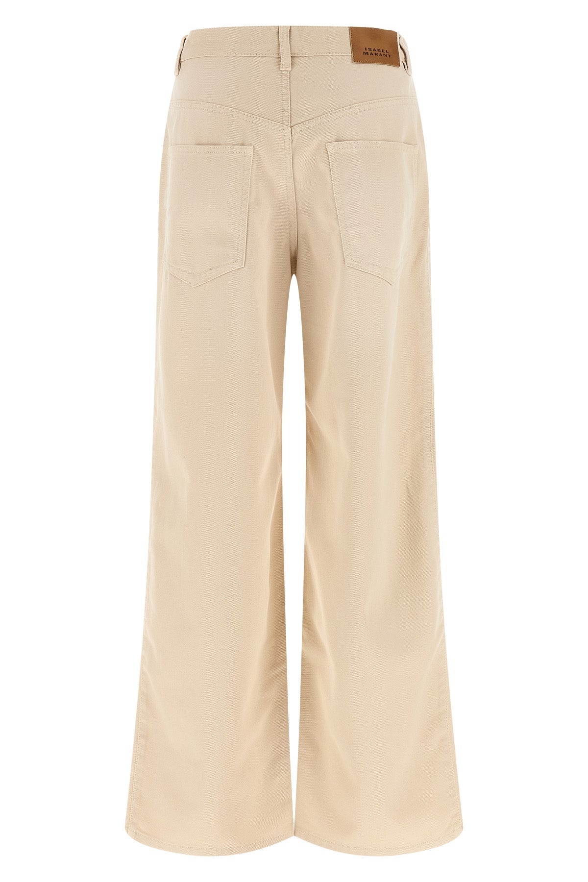 rodayna jeans in garment-dyed cotton denim