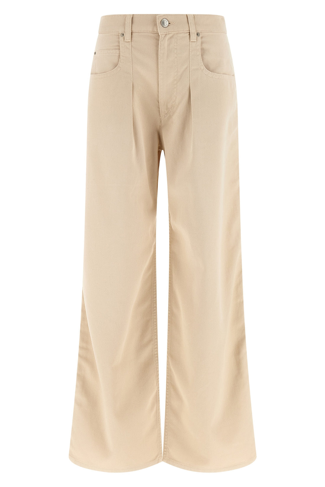 ISABEL MARANT 34 rodayna jeans in garment-dyed cotton denim
