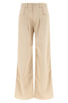 rodayna jeans in garment-dyed cotton denim