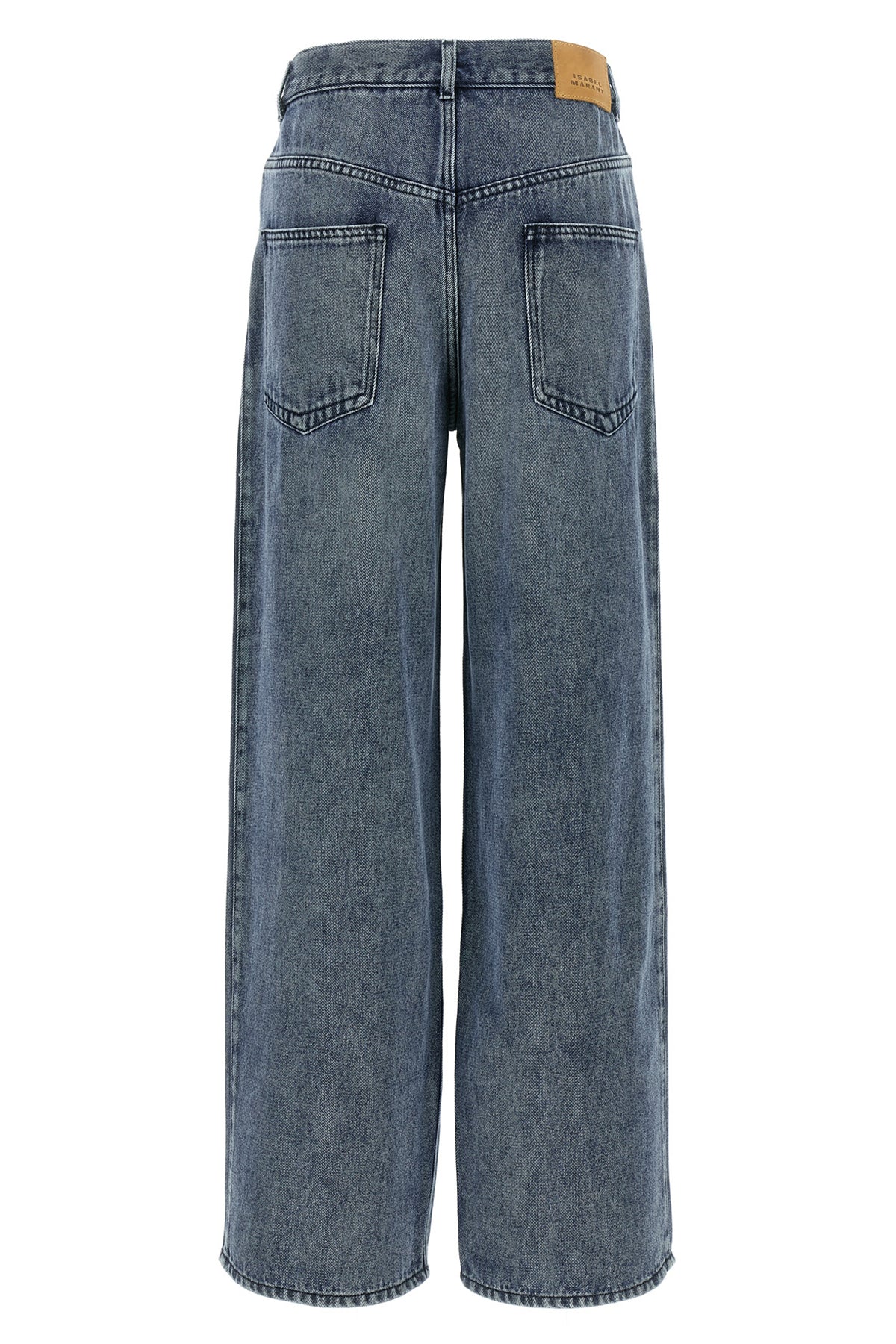 rodayna stonewashed cotton denim jeans