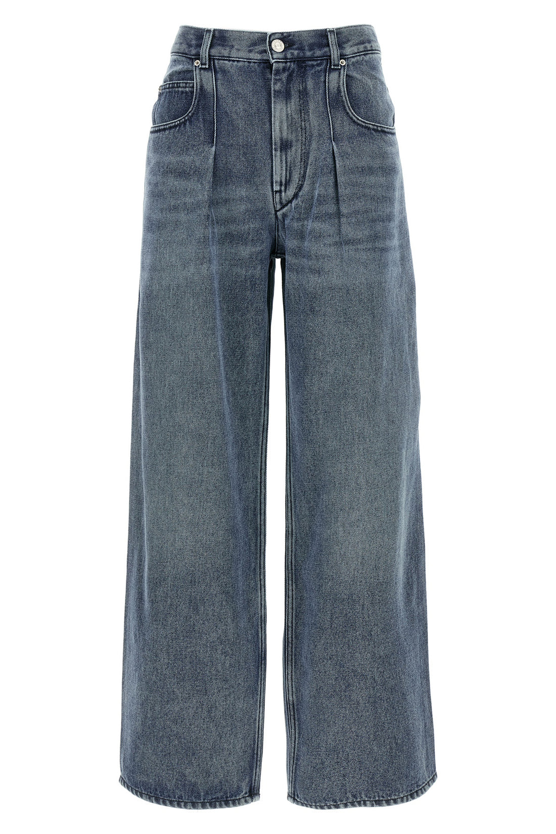 ISABEL MARANT 38 rodayna stonewashed cotton denim jeans
