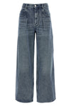rodayna stonewashed cotton denim jeans