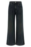 rodayna stone-washed cotton denim jeans