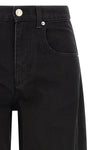 marant etoile oriane jeans redefine the volumes of everyday wardrobe through a d
