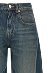 the marant etoile oriane-gz denim pants redefine the volumes of everyday wardrob