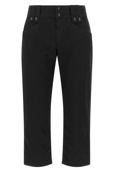 the isabel marant bern capri trousers redefine the everyday silhouette through a