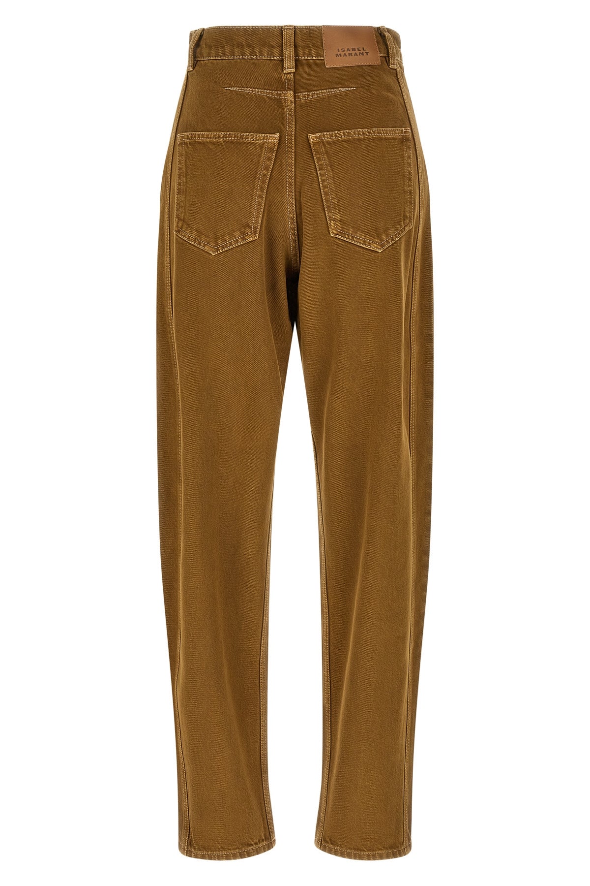 isabel marant lisha-ga jeans redefine the volumes of everyday wardrobe through a