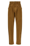 isabel marant lisha-ga jeans redefine the volumes of everyday wardrobe through a