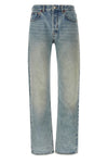 isabel marant daya regular jeans feature a straight-leg silhouette in pure cot