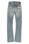 isabel marant daya cropped jeans feature a straight leg silhouette