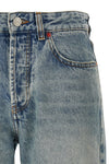 isabel marant daya cropped jeans feature a straight leg silhouette