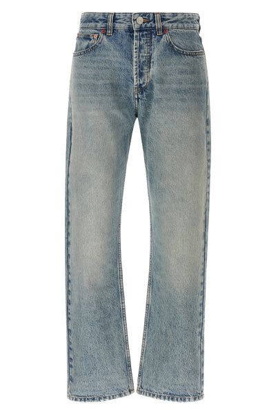 isabel marant daya cropped jeans feature a straight leg silhouette