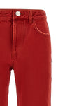 isabel marant daya cropped jeans redefine structured denim through a straight