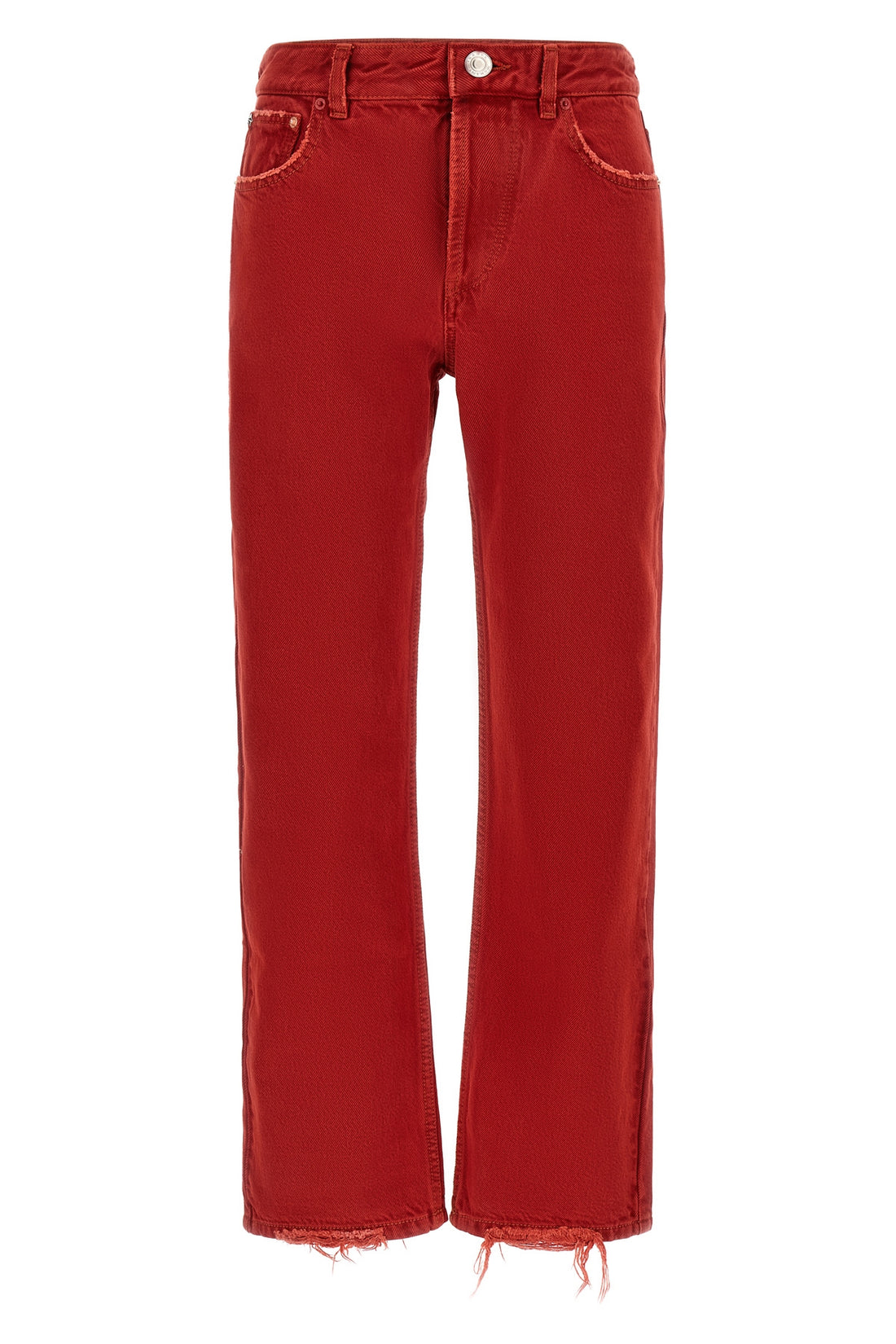 ISABEL MARANT 34 isabel marant daya cropped jeans redefine structured denim through a straight