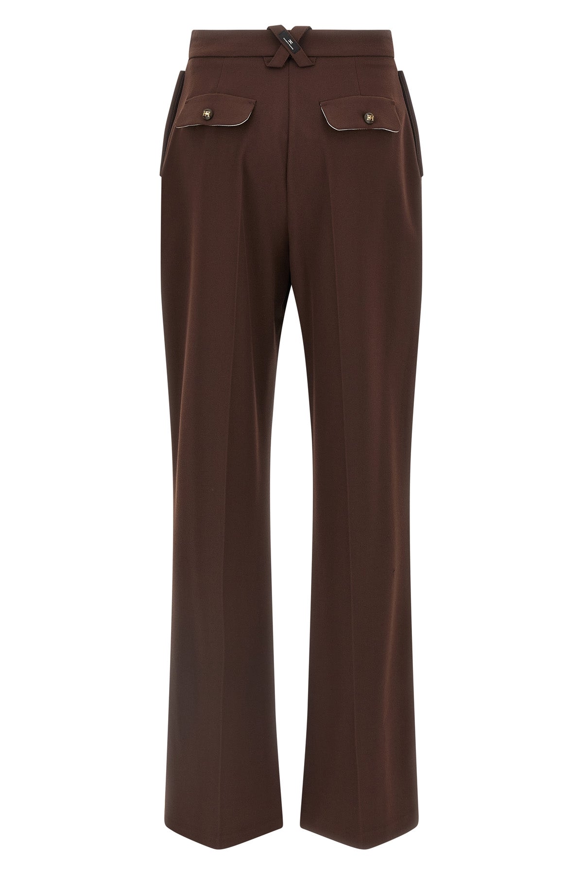 viscose blend trousers