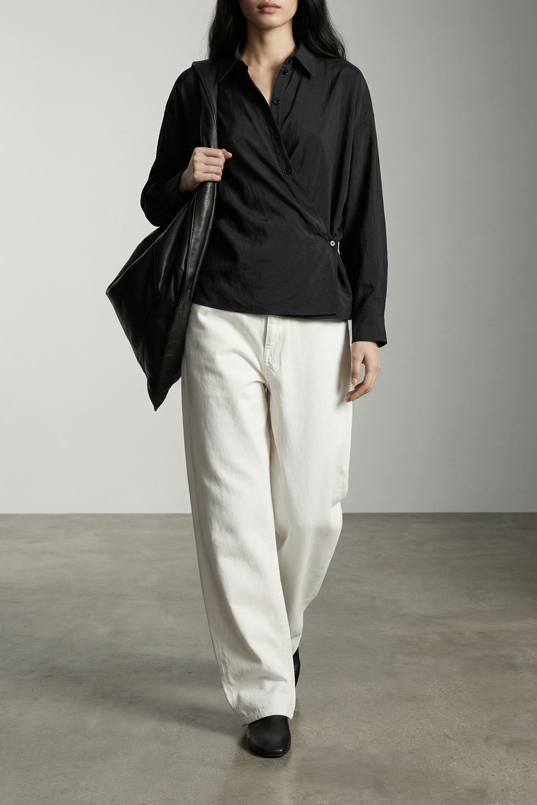 LEMAIRE 32 5-pocket cotton denim pants