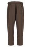 lemaire trousers in heavy cotton twill