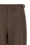 lemaire trousers in heavy cotton twill