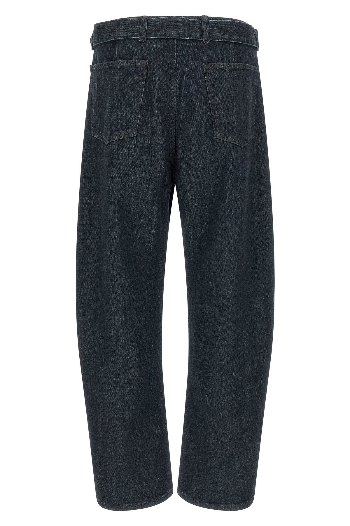 lemaire twisted belted trousers