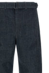 lemaire twisted belted trousers