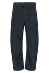 lemaire twisted belted trousers