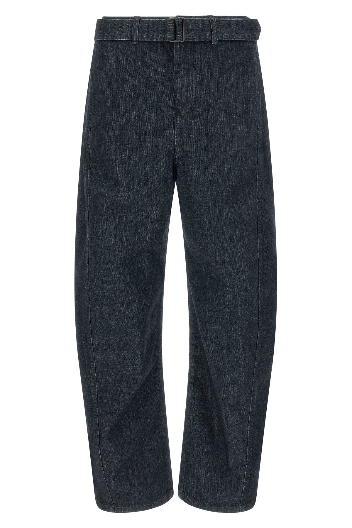lemaire twisted belted trousers