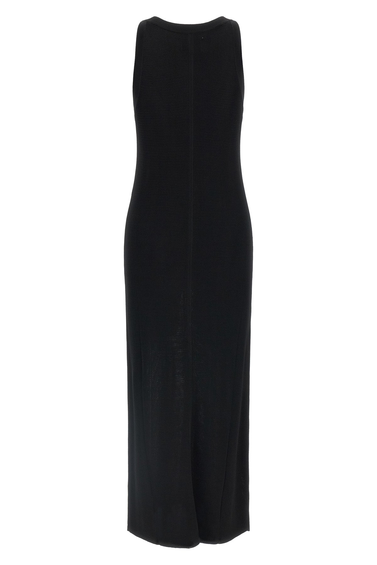 long pablo dress in viscose milano knit