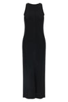 long pablo dress in viscose milano knit