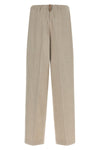 the fabiana filippi trevi trousers are distinguished by a wide and relaxed sil