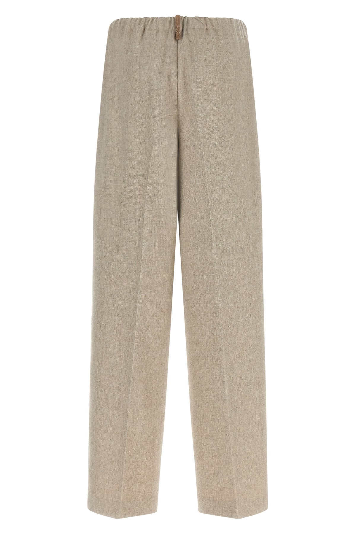 the fabiana filippi trevi trousers are distinguished by a wide and relaxed sil