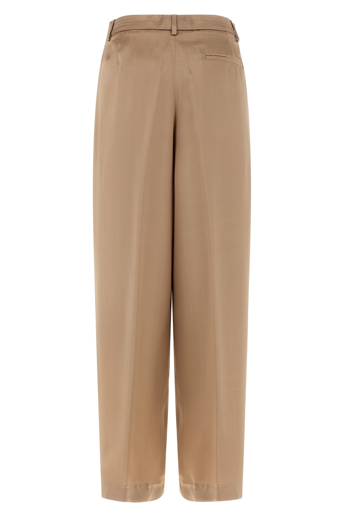 liquid satin trousers