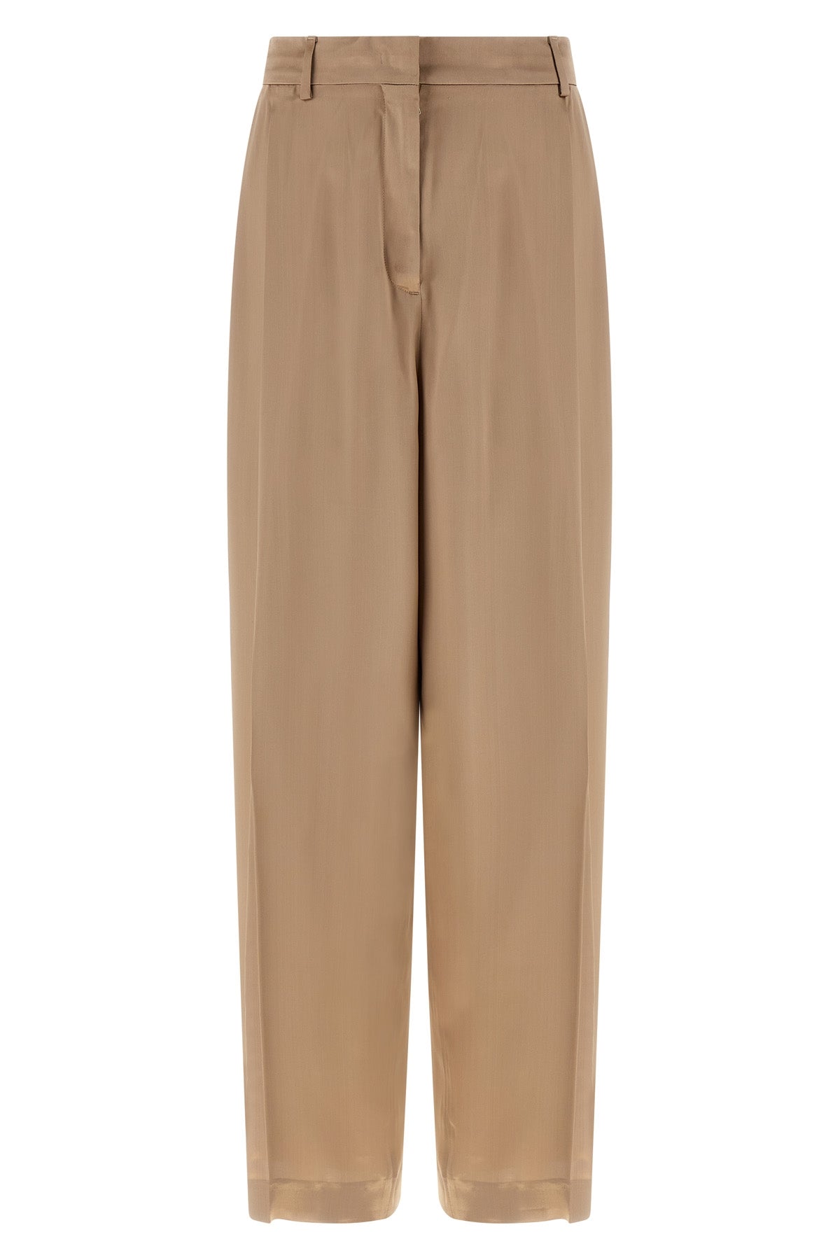 liquid satin trousers