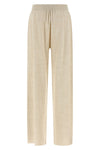 cotton blend and viscose trousers woven