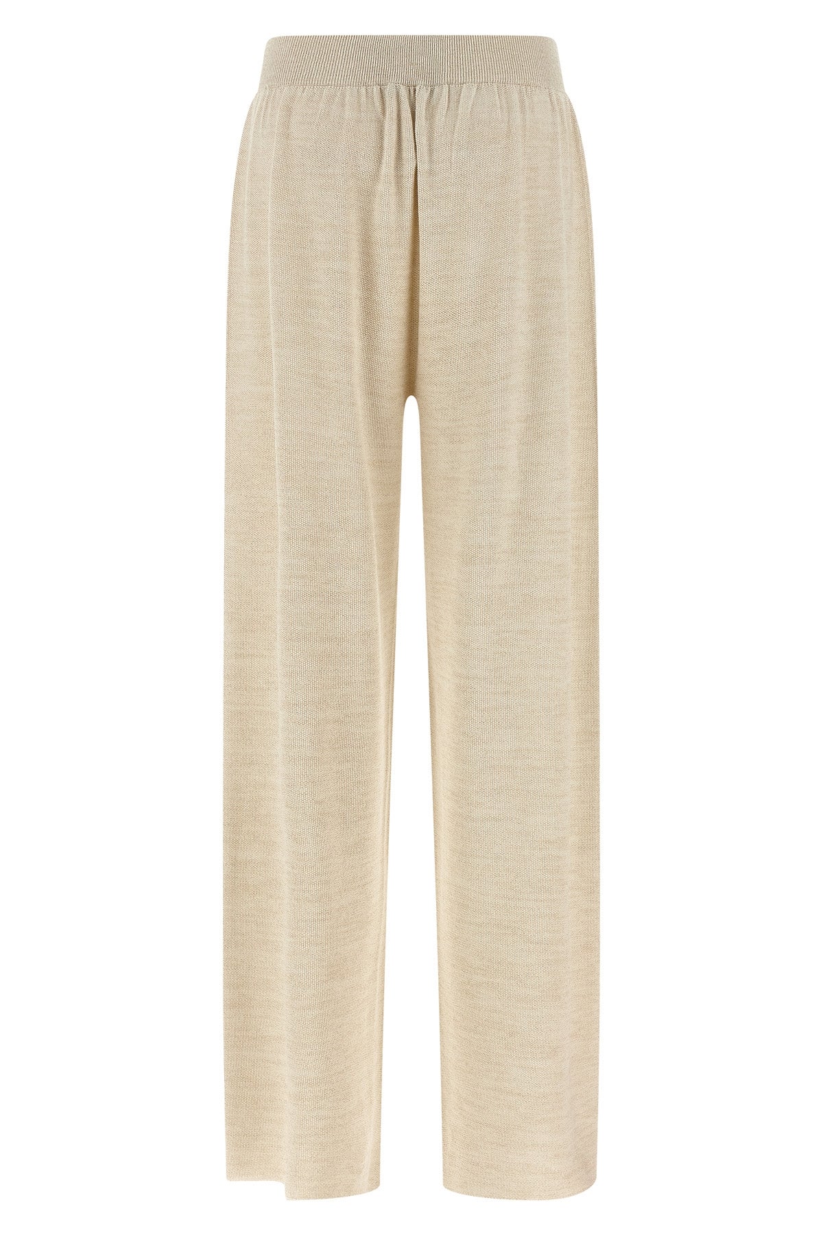 cotton blend and viscose trousers woven