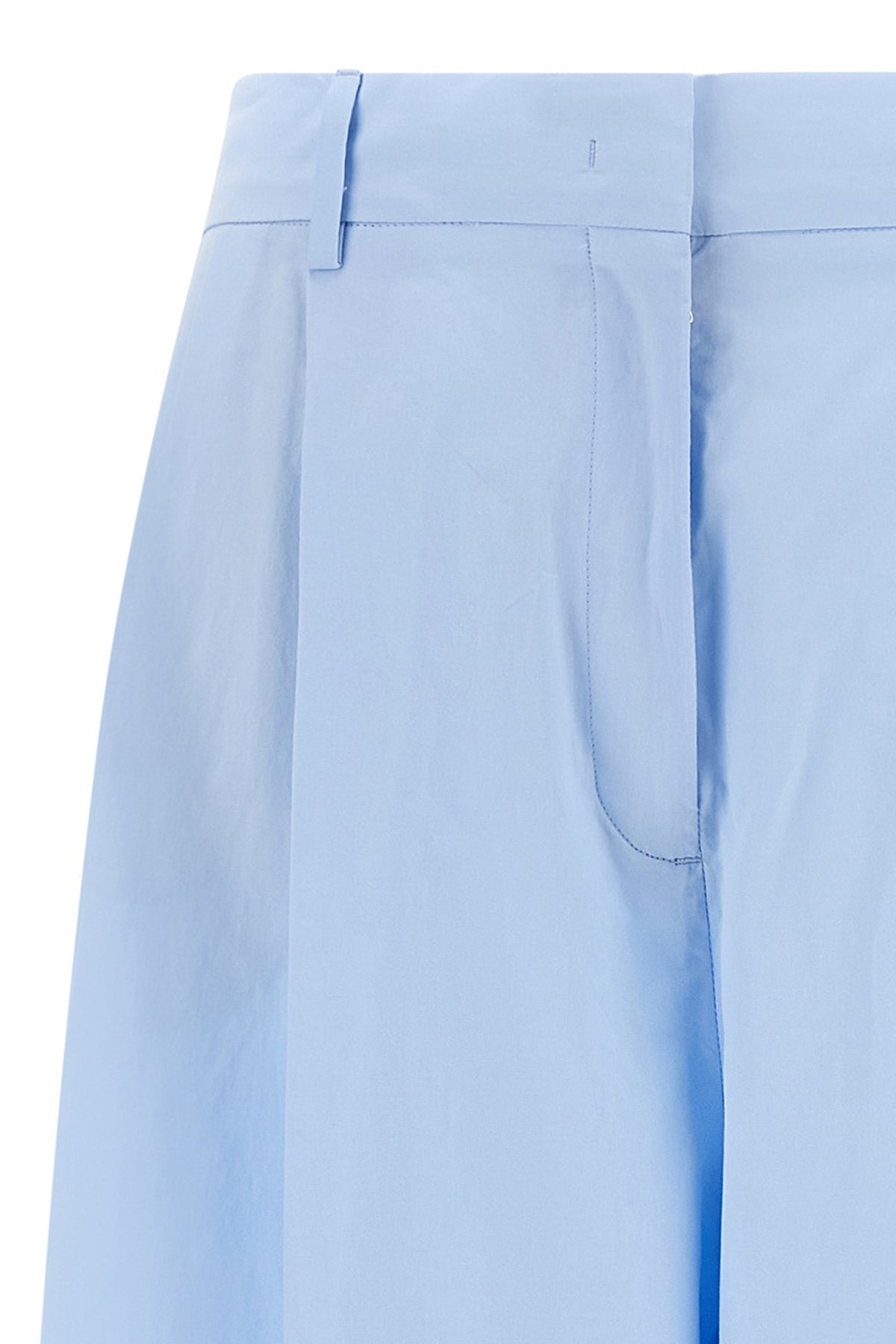 cotton poplin pants
