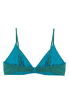 paloma bikini top in stretch lurex fabric