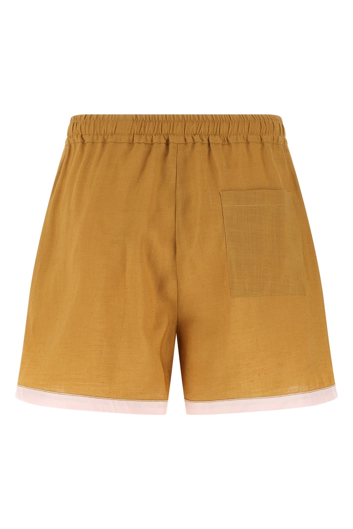 boxer linen shorts