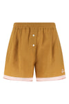 boxer linen shorts