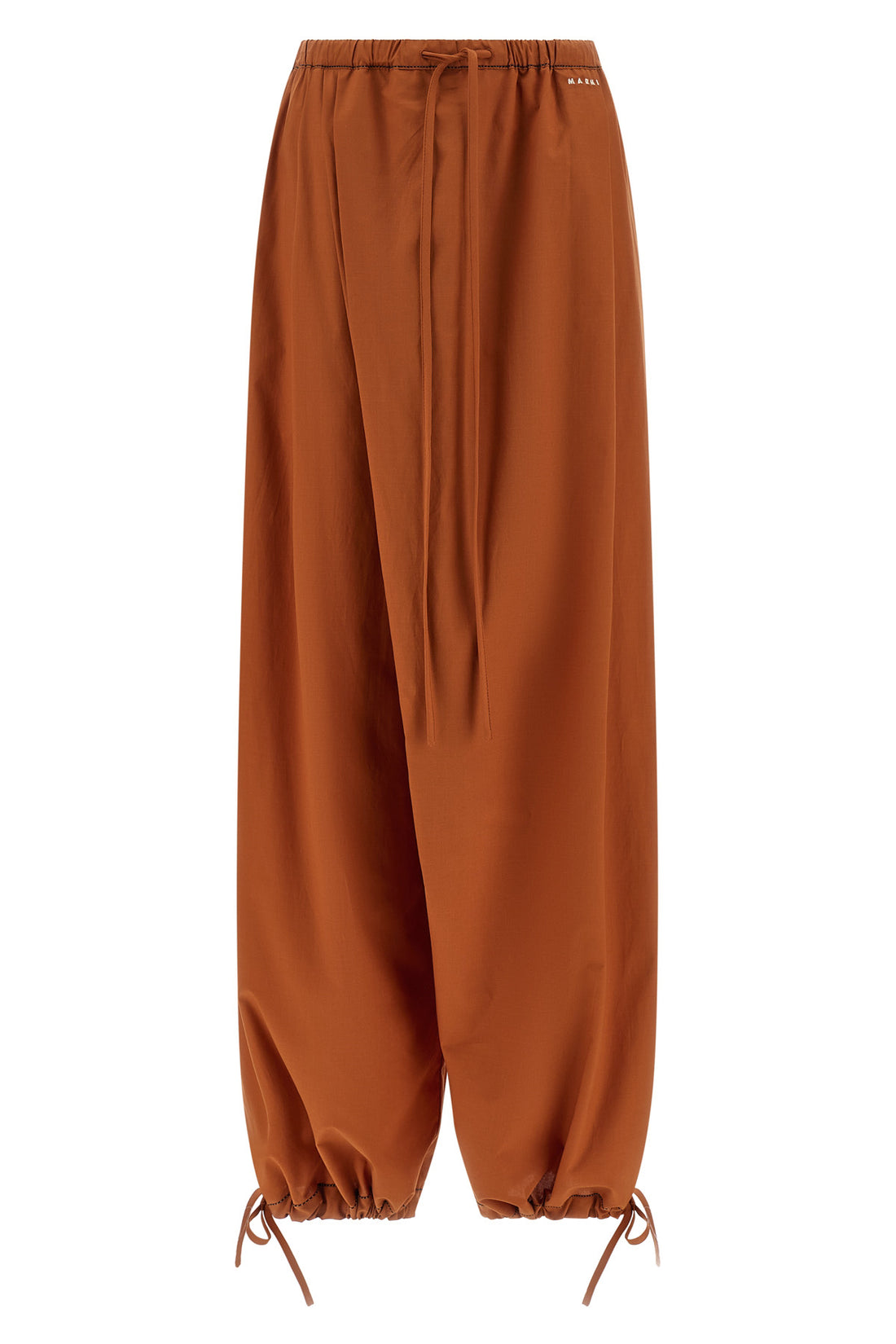 MARNI 38 cotton poplin pants