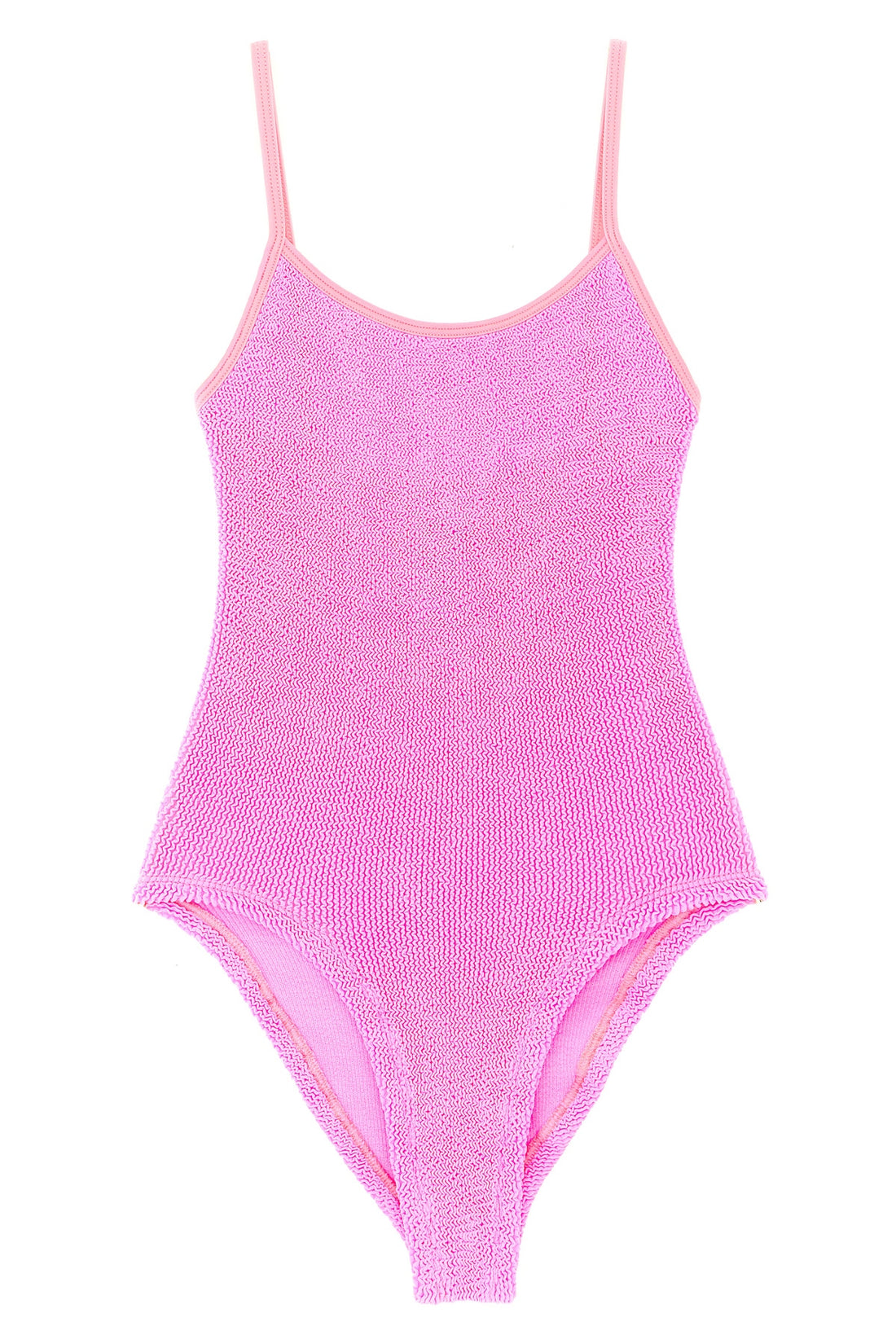 HUNZA G OS cashmere one-piece swimsuit