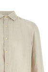 pamplona garment-dyed linen shirt
